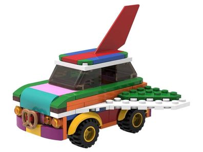 LEGO® Promotional 6387807 Flying Car - Umbaubares Flugauto - 113 Teile