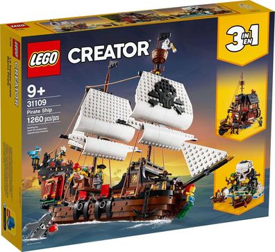 LEGO® Creator 31109 Piratenschiff Piratentaverne - 1264 Teile