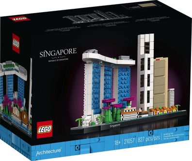 LEGO® Architecture 21057 Singapur Sykline - 827 Teile
