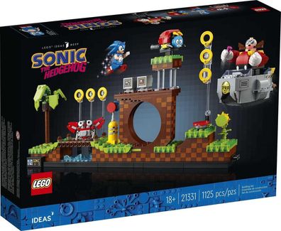LEGO® Ideas 21331 Sonic the Hedgehog™ – Green Hill Zone - 1125 Teile