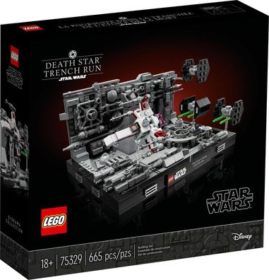 LEGO® Star Wars 75329 Death Star™ Trench Run Diorama - 665 Teile
