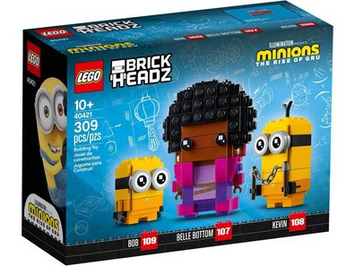 LEGO® BrickHeadz 40421 Belle Bottom, Kevin & Bob - 309 Teile