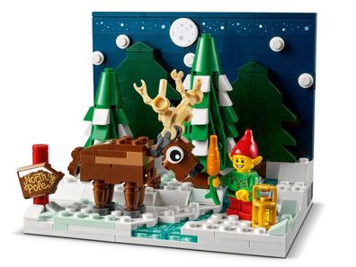 LEGO® 40484 Vorgarten des Weihnachtsmanns - 317 Teile - limited edition