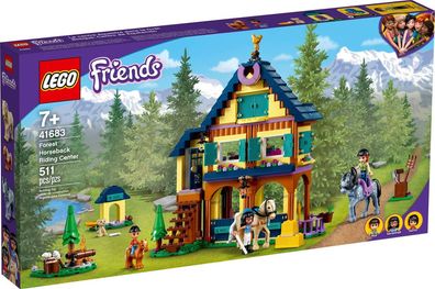 LEGO® Friends 41683 Reiterhof im Wald - 511 Teile