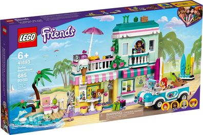 LEGO® Friends 41693 Surfer-Strandhaus - 685 Teile