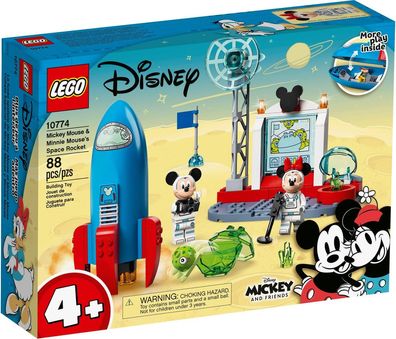 LEGO® Disney 10774 Mickys und Minnies Weltraumrakete - 88 Teile