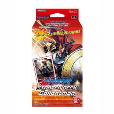 Digimon Card Game - Starter Deck Gallantmon ST-7 - EN