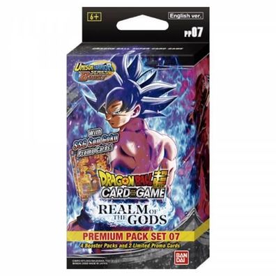 Dragon Ball Super Card Game - Realm of the Gods Premium Pack Set 7 PP07 BT16