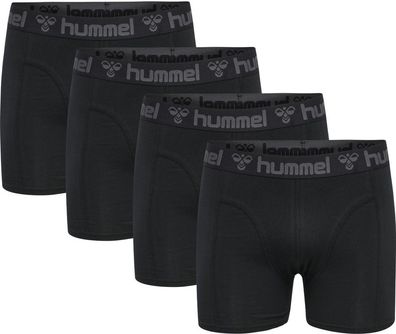 Hummel Boxershorts Hmlmarston 4-Pack Boxers Black/ Black-XXL
