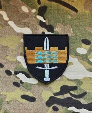 Patch Estland Armee Schwarz NATO Morale Tactical Aufnäher Abzeichen Klett Bundeswehr