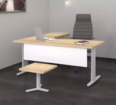 Eckschreibtisch Tisch Büro Einrichtung Möbel Schreibtische 180x160 Tische
