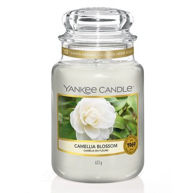 Yankee Candle Camellia Blossom Duftkerze Großes Glas 623 g