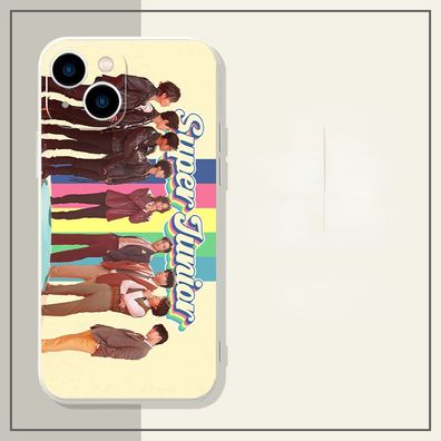 Kpop Super Junior Handy Hüllen für iPhone 8-iPhone14 Hülle Merch Schutzhülle#02