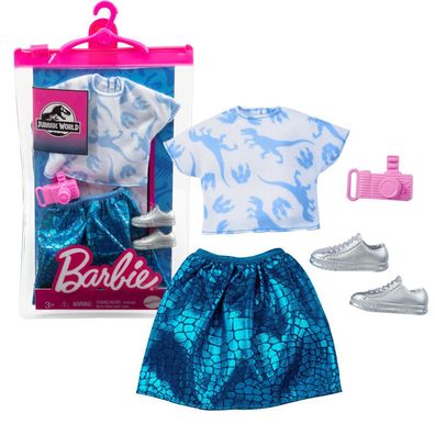 Tourist | Barbie Jurassic World | Mattel GRD48 | Trend Mode Puppen-Kleidung