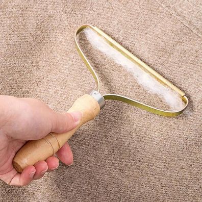 1pc Tragbare Manuelle Kupfer Kopf Haar Entfernung Mittel Teppich Wolle Mantel Kleidu