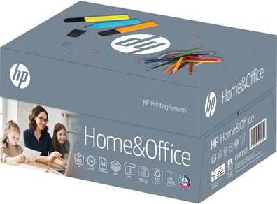 HP Druckerpapier CHP150 Home und Office TrioBox: A4 80g, 1500 Blatt (3x500) – ...