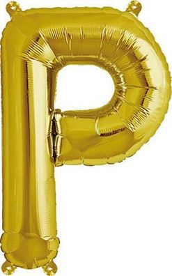 Folienballon P gold