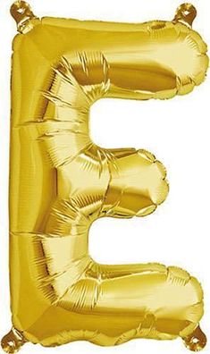Folienballon E gold