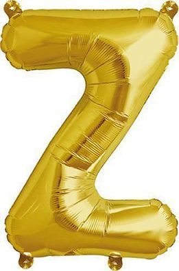 Folienballon Z gold