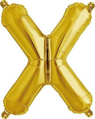 Folienballon X gold