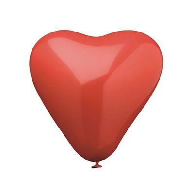 Papstar Herz Luftballons rot medium für Helium geeignet 4 Stück