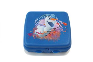 Tupperware To Go Sandwich-Box blau Disney "Frozen" "Olaf" Brotbox Schule Pausenbro...