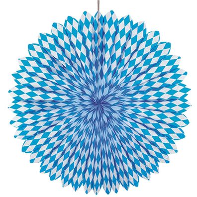 Papstar Dekofächer Bayrisch Blau