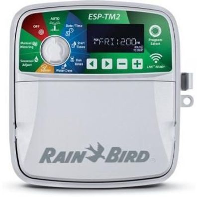 Rain Bird Steuergerät ESP-TM2 outdoor 8-Stationen, WLAN-fähig, 24 VAC - F54228