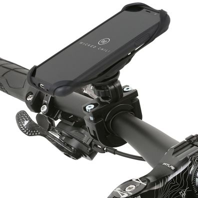 Wicked Chili QuickMOUNT Fahrrad Motorrad Halterung für Apple iPhone X, 5,8 Zoll