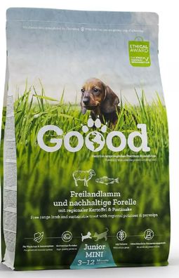 GOOOD?Mini Junior - Lamm & Forelle - 1,8 kg ? Trockenfutter