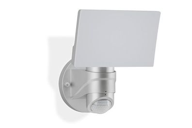 LED Außenleuchte mit Bewegungssensor silber 1600 Lm IP44