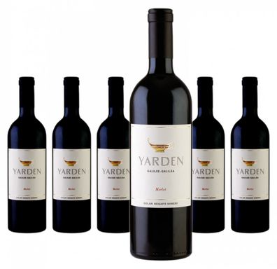 6 x Golan Heights Winery Yarden Merlot – 2019
