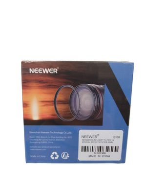 Neewer Black Soft Filter 1/4 Special Effects Filter 52mm