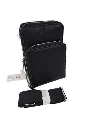 Unisex Umhängetasche Handyfach Geldbörse RFID Schutz Crossbody kleine Handtasche