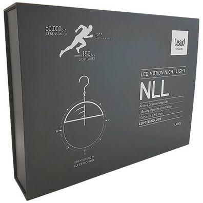 NLL LED Motion Night Light LED Strip 3m mit Bewegungssensor