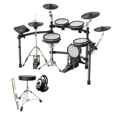 Nux DM-8 E-Drum Schlagzeug mit Zubehör-Set