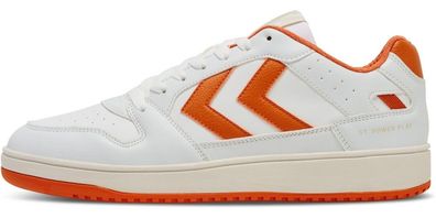 Hummel Sneaker flach St Power Play Rt White/ Burnt Orange-42