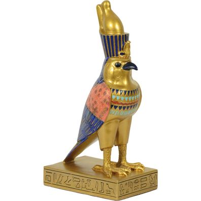 Ägyptischer Gott Horus goldfarben (Gr. 21cm)
