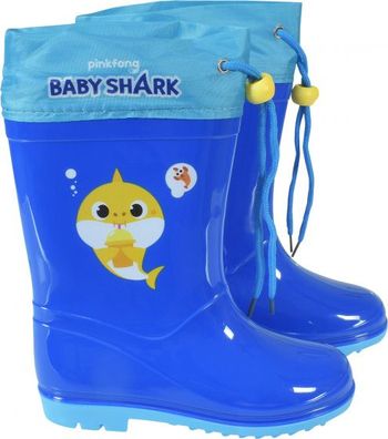 Regenstiefel Baby Shark Junior Pvc Blau Größe 30-31
