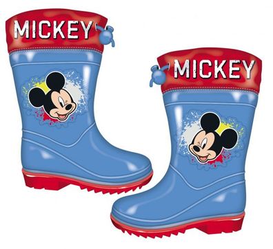 Regenstiefel Mickey Mouse Junior Pvc Blau/ Rot Größe 30