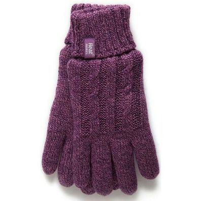 Thermo Handschuhe Heat Holders Winterhandschuhe Damen lila M L