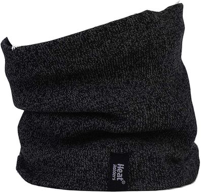 Thermo Schlauchtuch Nackenwärmer Schal Herren in Farbe schwarz
