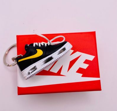 Mini Nike Air Force 1 Sneaker 3D im Schuhkarton Schlüsselanhänger Key Holder Anhänger