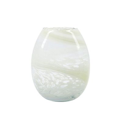 House Doctor - Blumenvase Jupiter aus Glas | Hellgrüne Vase für Blumen & Zweige