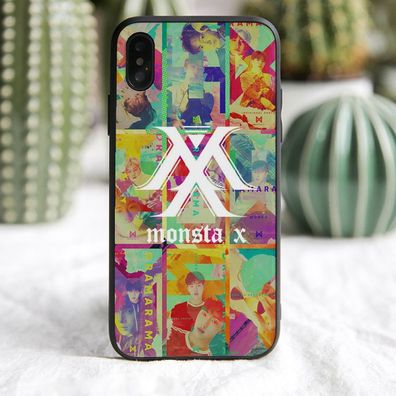 Kpop MONSTA X Handy Hüllen für iPhone 7-iPhone14 Hülle I.M Wonho Shownu Merch Case