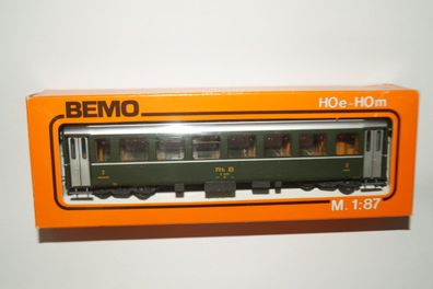 H0m: Bemo 3255 Personenwagen Rhätische Bahn 2. kl. B 2451 , neu/ ovp