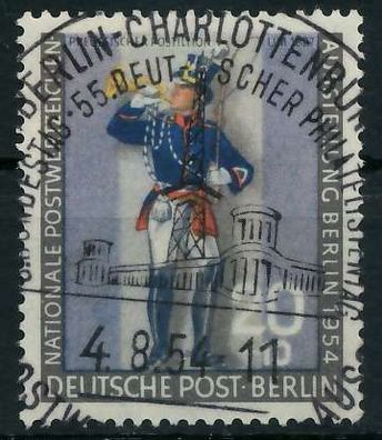 BERLIN 1954 Nr 120a ESST zentrisch gestempelt X642302