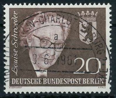 BERLIN 1961 Nr 198 ESST zentrisch gestempelt X64239A