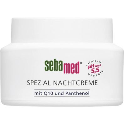 287,40EUR/1l Sebamed Spezial Nachtcreme mit Q10 und Panthenol 50 ml