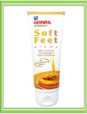 Gehwol Fusskraft Soft Feet Milch & Honig Fußcreme 125ml |€68, -/ L